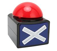 Game Buzzer Answer Button,Game Show Buzzer with Light and Alarm Sound Trivia Quiz Got Talent Buzzer, Quiz Buzzers for Kids Classroom, Red Buzzer Button for Family Feud Game