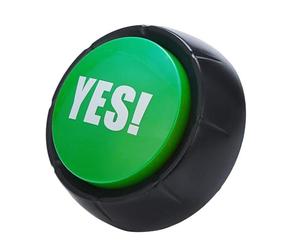 Game buzzer button - Professional premium joy Funny buttons with sound louder Clear yes and no buzzers for show desk Party Trivia Competition Answer Classroom Family Night Interactive qui