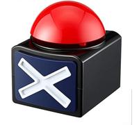 Game Buzzers with Lights and Sound, Interactive Trivia Game Buzzer for Quiz Competition Answer, Built-in Light and Sound Effects, Compact Design for Family Parties, Classrooms and Game Nights