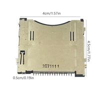 Game Card Slot | Game Card Slot Adapter Replacement | Space-Saving Electronic Games Cartridge Holder, Travel-Friendly Products Replacement Supplies for Women Boys Youth Multi-Console Owners