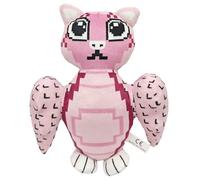 Game Cartoon Stuffed Animal Plushies, 13.4 Inch Cute Owl Doll Stuffed Animal Toy for Game Fans Collectible Gift-Pink Meowl