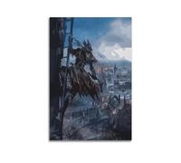 Game Character Poster Bloodborne Poster Decorative Painting Canvas Wall Posters And Art Picture Print Modern Family Bedroom Decor Posters 08x12inch(20x30cm)