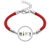 Game Characters Art Deco Fashion Lucky Red String Bracelet Rope Bracelet Handmade
