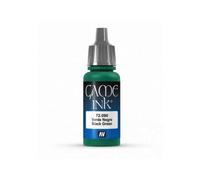 Vallejo Game Ink 17 ml Acrylic Paint - Inky Black Green