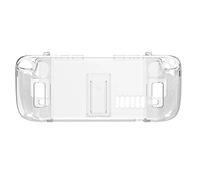 Game Console Crystal Clear Cover Case Protective Shell with Stand for Steam Deck