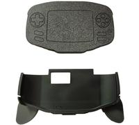 Game Console Grip for KONKR Pocket Advance,Comfortable Ergonomic Hand Grip Retractable Hidden Handle Holder Cover,Screen Anti-dust Cover Cap,3D Printed，black