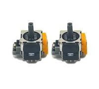 Game Console Hall Effect Joystick Module Controller Analog Sensor Potentiometer Replacement Fit 040 050 055 2pcs Electromagnetic Stick Repairing Game Consoles with Ease Antiinterference Ability High