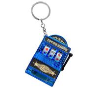 Game Console key chain - Retro Small Arcade Key Ring, Fun Handheld Gadget | Fruit Game Machine Charm for Backpacks, Mobile Phones & Keys, Cool Collectible for Gamers & Decorative Accessory