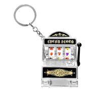 Game Console Keychain - Electronic Game Pendant, Retro Mini Console | retro electronic handheld çonsole accessory, miniature classic arcade style machine ornament for key rings backpacks