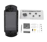 Game Console Replacement Shell for Game Console with Button Kit Compatible with 1000(Black)