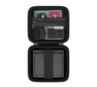 Game Console Storage Bag Compatible with RG353V/RG35XX/RG353VS Portable Consoles, Anti-Fall Protection Case, Portable Game Console Carrying Case, Accessory Cable