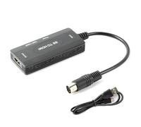 Game Console Video Converter for Sega Saturn, Supports Screen 16:9/4:3 Switch, Resolution 1080P/720P