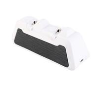 Game Controller Charger Efficient USB Charging Station for Gamepad, Dual Charging Dock Stand for Console Gamers (#5W)