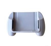 Game controller grip for Anbernic RG34XXSP featuring an ergonomic design and forPLA material to offer better handling and device protection (White)