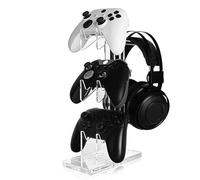 Game Controller Holder Clear, Video Game Controller Holder Clear | 3 Levels Headset Support - Game Controller - Holder Headphones - Display Stand for Desk Mounts