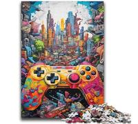 Game Controller Jigsaw Puzzles for Teenagers 1000 Pieces,Learning Educational Toy for Is Ideal As A Gift for The Whole Family (38x52cm)