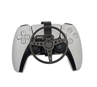 Game Controller Mini Steering Wheel for PS5 and for PS5 slim Game Controller 3D printing Auxiliary Replacement Lightweight Handle Racing Wheel Game Accessories (type 1)