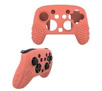 Game controller silicone cover for switch2 pro, Soft Shell Protective Handheld Case with Ergonomic Grip for Switch2 Game console Accessories (Orange)