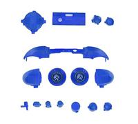 Game Controller Triggers Buttons RT LT RB LB Button Full Button Mod Kits for ABXY Buttons,Replacement Game Controller Button Kit for Series X/S(Transparent blue)