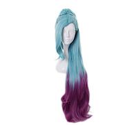 Game Cosplay KDA Seraphine Long Ponytail K/DA Seraphine Hair Wig