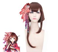 Game Cosplay Yin and Yang Division Hand Tour/Kagura Role Play Wig Synthetic Hair Costume Show Wigs Anime+ Wig Cap