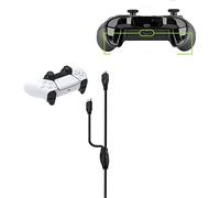 Game Cube Controller Charging Cable Compatible for Afterglow Pro Newer Controller Xbox Series s Elite GameSir T4 pro Amazon Luna Controller Forty4 PS4 PS5 Nintendo Switch Pro PowerA