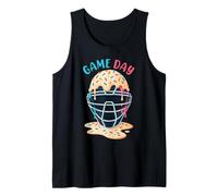 Game Day Baseball Drip Ice Cream Dripping Baseball Player Tank Top