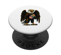 Game Day Football Shirt Retro Sports Fans PopSockets Adhesive PopGrip