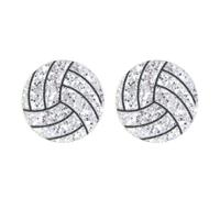 Game Day Football Stud Earring Basketball Soccer Volleyball Baseball Stud Earring Acrylic Sports Earring, Acrylic, acrylic