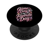 Game Day Is My Favorite Day Lacrosse Lover PopSockets Adhesive PopGrip