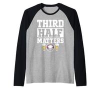 Game Day Rugby Team Third Half Matters Raglan Baseball Tee