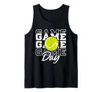 Game Day Tennis Padel Ball Paddle Beach Platform Tennis Ball Tank Top