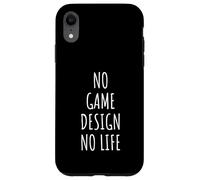 Game Design Lover Men Women Kids Gaming Art Coding UX Indie Case for iPhone XR