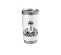 Game Development Indie Game Dev Stainless Steel Insulated Tumbler