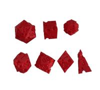 Game Dice | Cheese Table Games Dice | 3D Printed Interactive Prop for Role Playing Math Learning Teaching Decision Making Travel Party Classroom Family Night