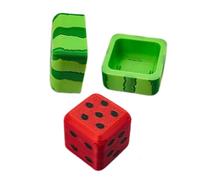Game Dice, Fruit-Shaped Table Game Dices Props, Cartoon Chips and Chess Pieces for Kids Boys Girls Adults Family Teaching Math Rpg Preschool Holiday, 1.57x1.57x1.57 Inches