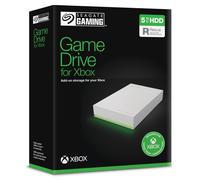 Game Drive for Xbox 5TB, External Hard Drive Portable, USB 3.2 Gen 1, White with built-in green LED bar, Xbox Certified, Data Rescue Services