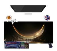 Game Dune Awakening Mouse Pad | Giant Washable Mouse Pad XL | Non-Slip Grip + Reinforced Edges | Durable Surface for Gaming, Office and Home (2, 35.4" × 15.7" × 0.12")