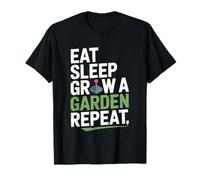 Game Eat Sleep Grow A Garden Repeat Gamer Design T-Shirt