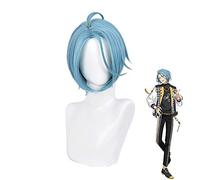 Game Ensemblestars Es Crazy B Himeru Cosplay Wig Blue Short Heat Resistant Party Carnival Synthetic Hair Wigs