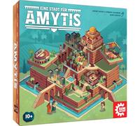 Game Factory 646044 A City for Amytis, Exciting Duel Game, Tactical Game for 2 People from 10 Years, Board Game for 2 People, Board Game