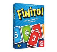 Game Factory 646090 Finito, Gripping Card Game for 2-6 Players, Quick Discard Game for Adults and Children from 8 Years, Family Game