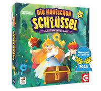 Game Factory 646323 The Magic Keys, Magical Dice Game for Children from 6, Family Game for 2-4 Players, Children's Game of the Year 2024
