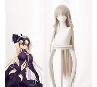 Game Fate Grand Order Cosplay Wigs Saber Jeanne dArc Alter Cosplay Wig Heat Resistant Synthetic Wig Hair Halloween Party