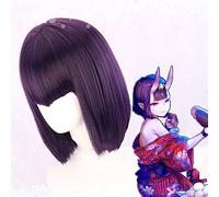 Game Fate Grand Order Cosplay Wigs Shuten Douji Cosplay Heat Resistant Synthetic Wig Hair Halloween Party Women Cosplay Wig