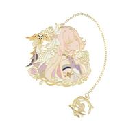 Game Figure Elysia Metal Bookmark - Classic Anime Honkai Impact Bookmark, Reading Gift for Game Fans, Reader, Friends Book Lovers Christmas Stocking Stuffers for Women (B)