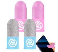 Game Finger Sleeve | Breathable Gamer Thumb Protector Sleeve,In The Dark Thumb Sleeves for Smooth Extremely Thin, Finger Sleeves Fit Phone Tablet Devices