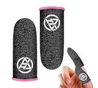 Game Finger Sleeves - Breathable Thumb Sleeves, Finger Sleeves | Highly Sensitive Gamiing Finger Sleeves for Mobile Gamiing, Sweat-Resistant, Breathable and Ultra Thin Touch Screen Cases for Precision