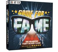 Game For Fame! The Hilarious Board Party Games - Easy to Play Fun Family Game for Kids, Teens, and Adults - Card Game for Party, Birthday, Family Game Night, Christmas, Travel, Camping etc.