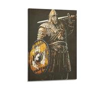 Game For Honor Poster4 Poster Decorative Painting Canvas Wall Posters And Art Picture Print Modern Family Bedroom Decor Posters 08x12inch(20x30cm)